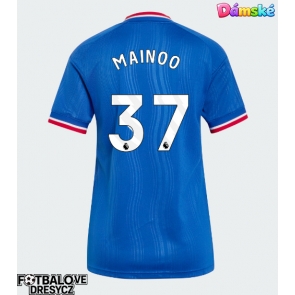 Manchester United Kobbie Mainoo #37 Dámské Venkovní Dres 2026-27 Krátký Rukáv Manchester United Kobbie Mainoo #37 Dámské Venkovní Dres 2026-27 Krátký Rukáv